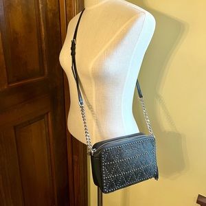 Michael Kors Ginny Studded Camera Crossbody Bag